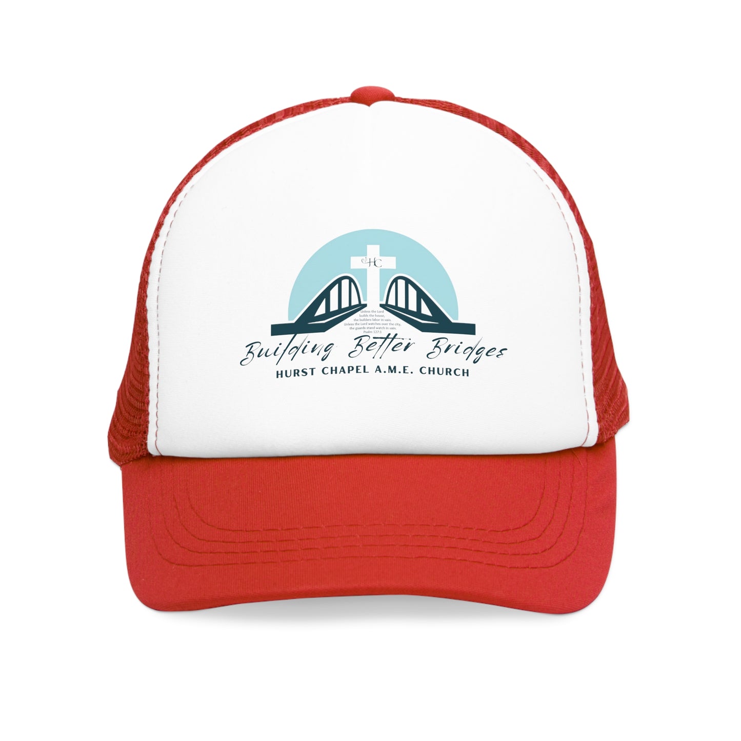 'Building Better Bridges' Hurst Chapel AMEC Hat