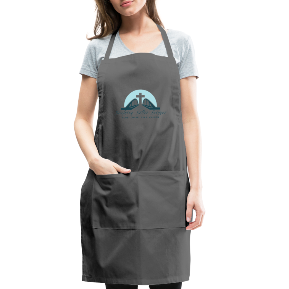 Hurst Chapel A.M.E. Church Apron - charcoal