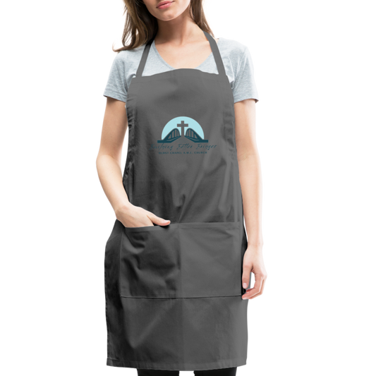 Hurst Chapel A.M.E. Church Apron - charcoal