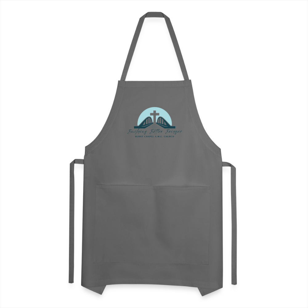 Hurst Chapel A.M.E. Church Apron - charcoal