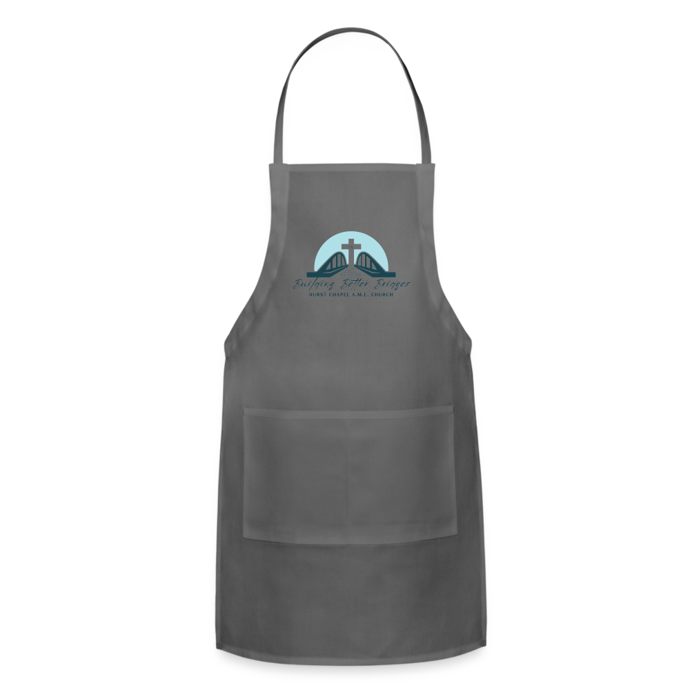 Hurst Chapel A.M.E. Church Apron - charcoal