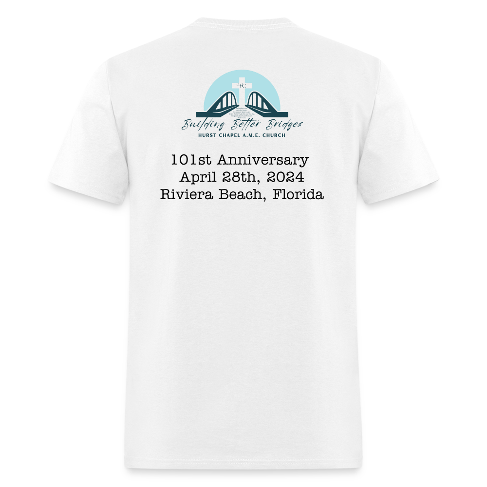 101st Anniversary Tees - white