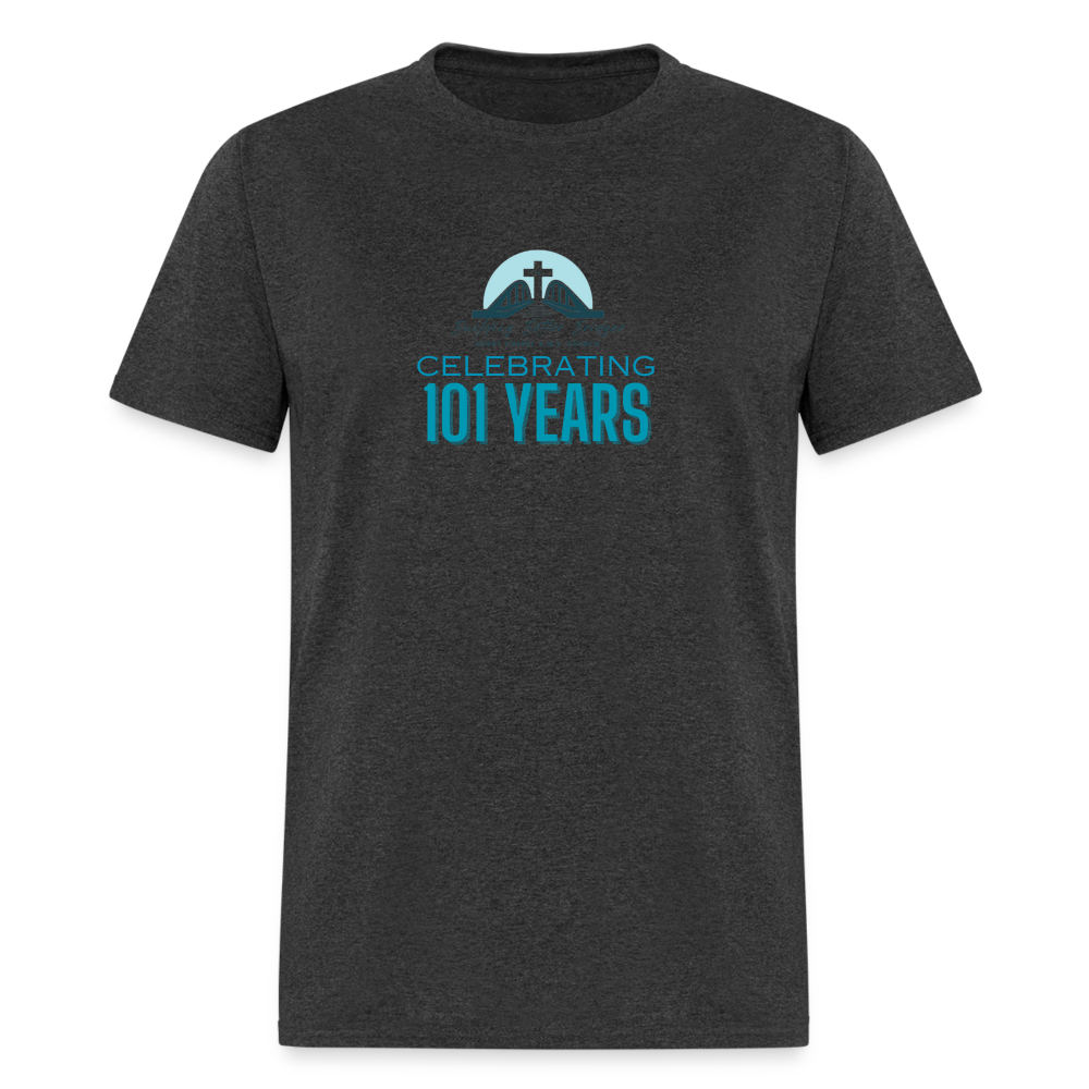 101st Anniversary Tees - heather black