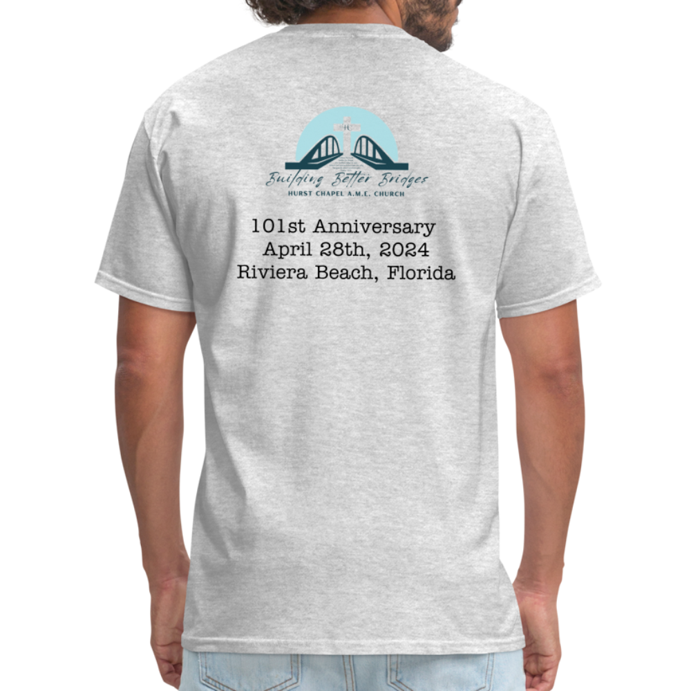 101st Anniversary Tees - heather gray