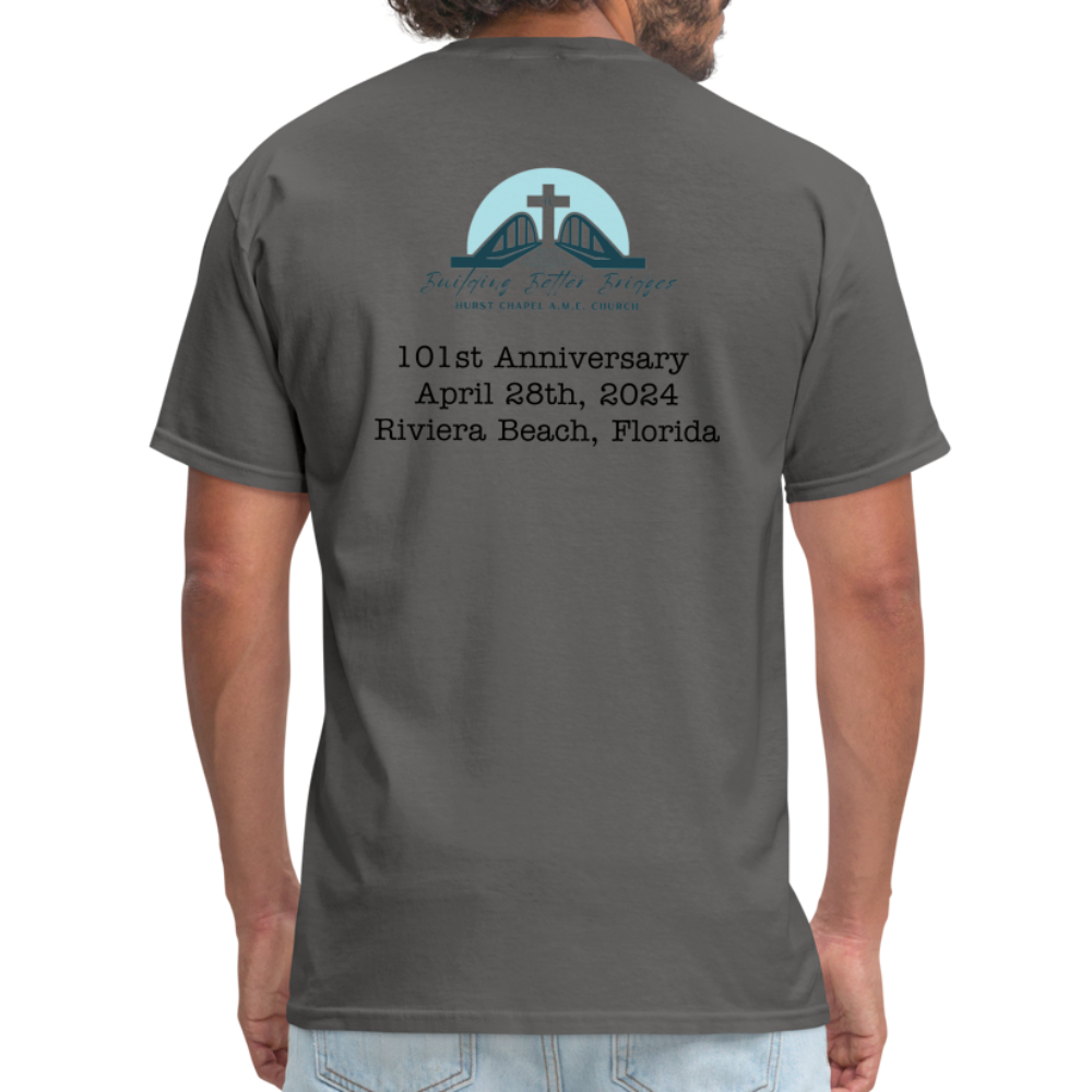 101st Anniversary Tees - charcoal