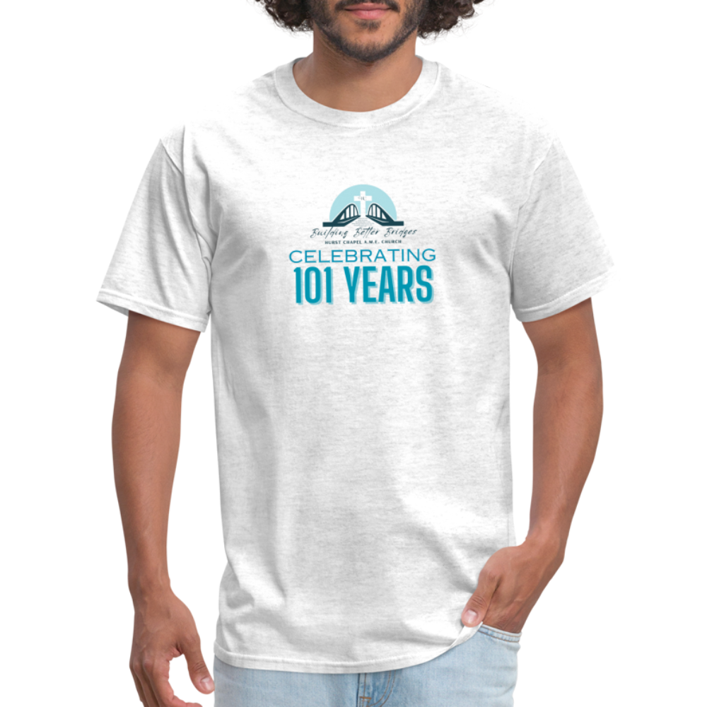 101st Anniversary Tees - light heather gray