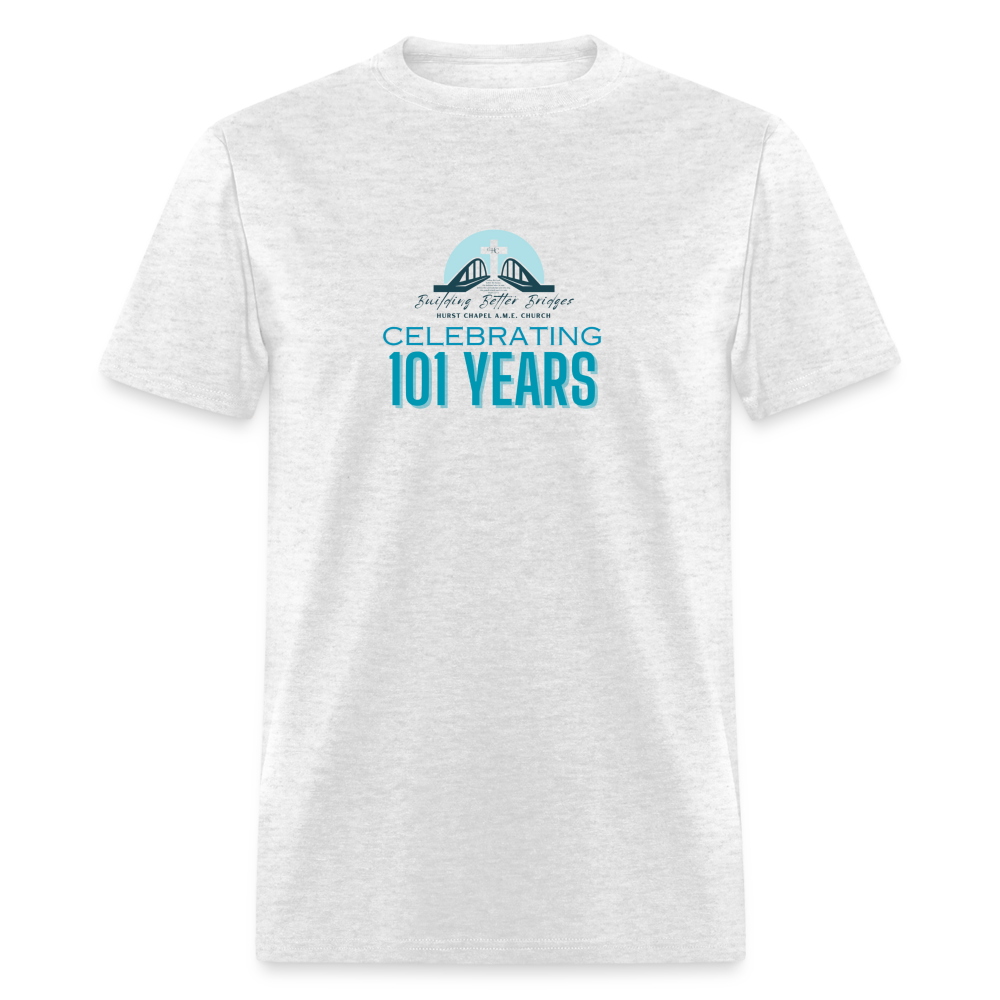 101st Anniversary Tees - light heather gray