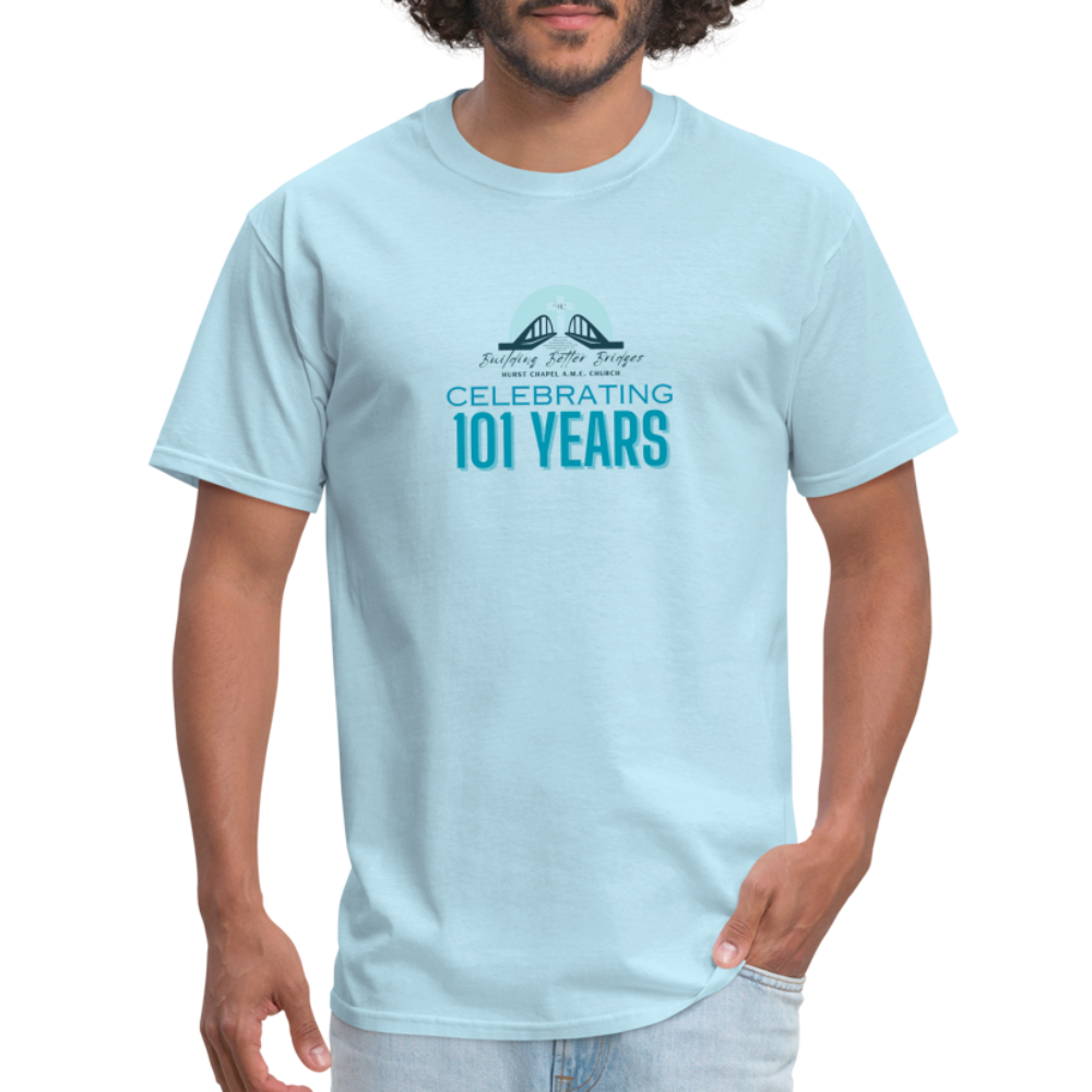 101st Anniversary Tees - powder blue