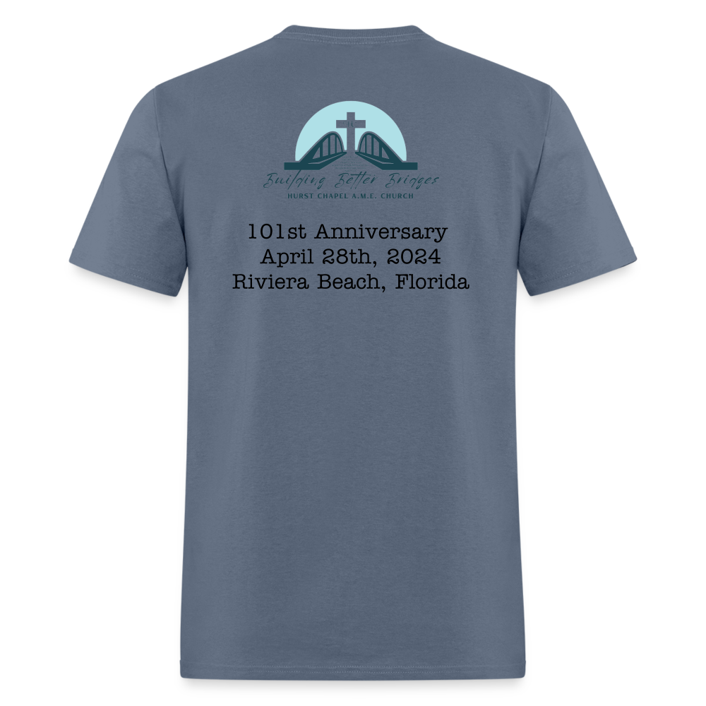 101st Anniversary Tees - denim