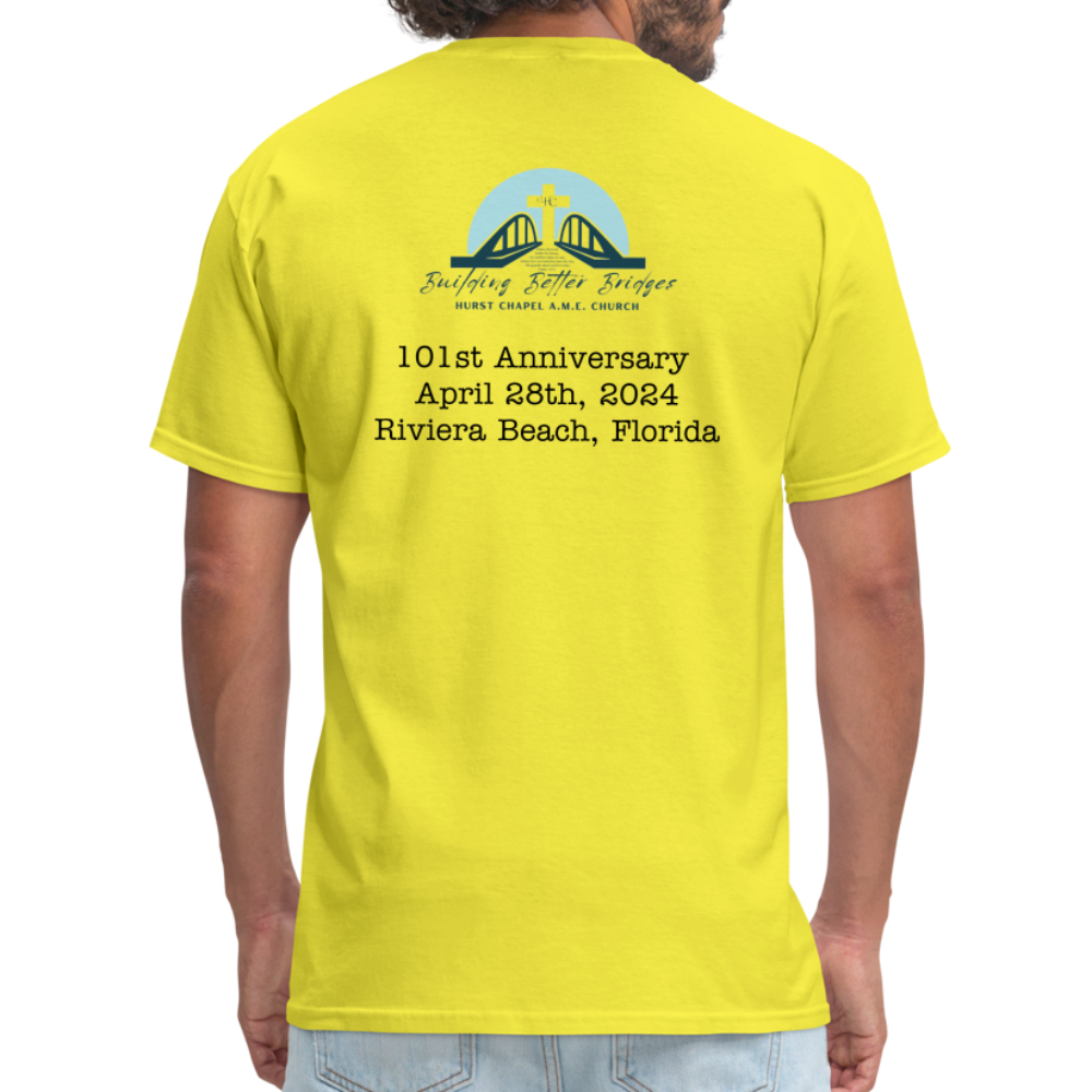 101st Anniversary Tees - yellow