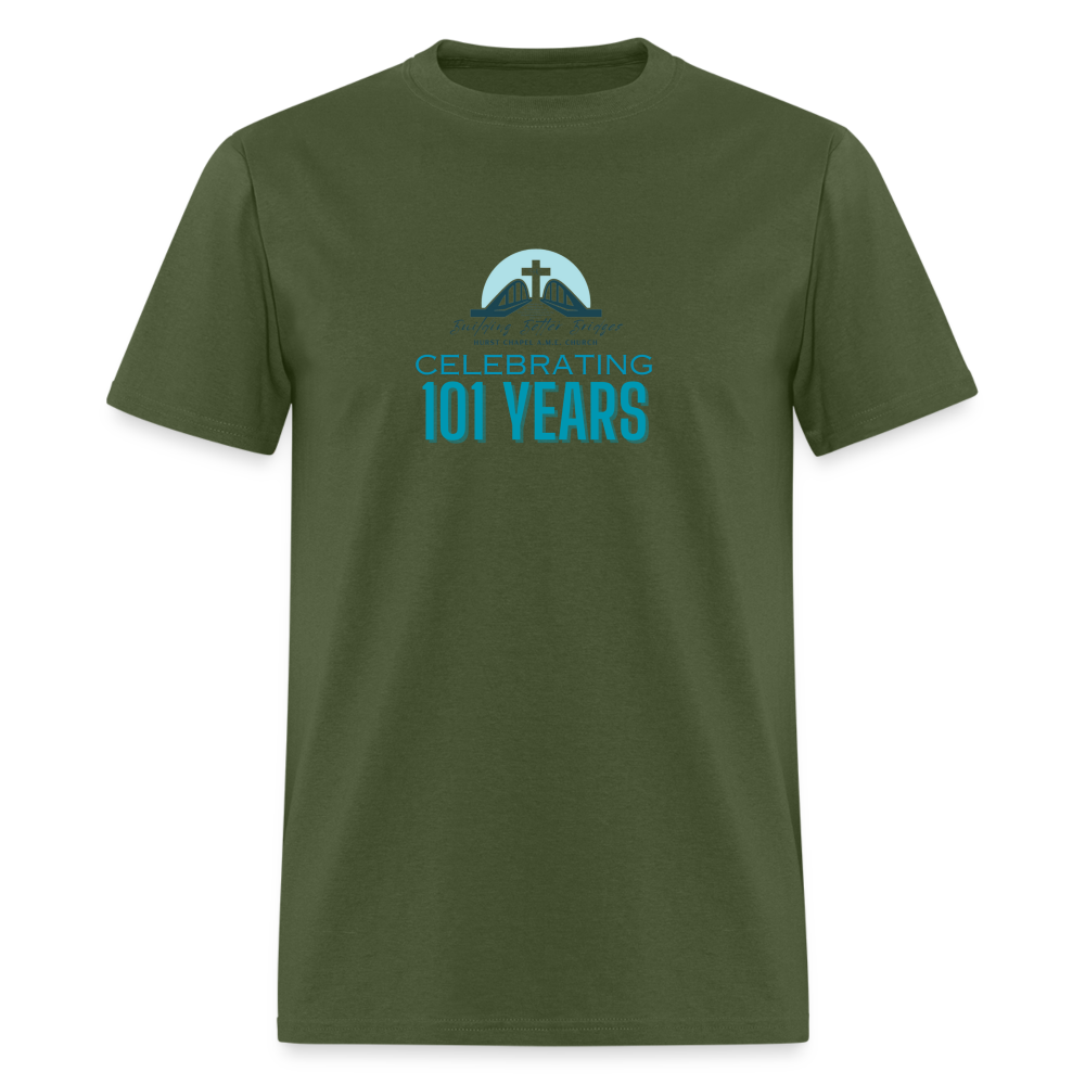 101st Anniversary Tees - military green