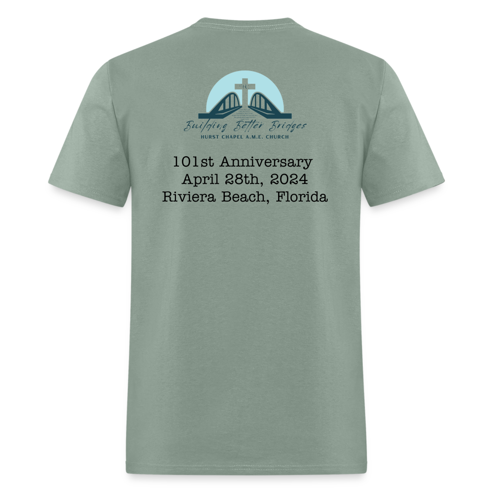 101st Anniversary Tees - sage